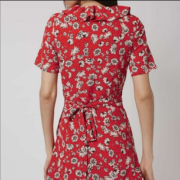 Top Shop Wrap Dress - Picture 3 of 8